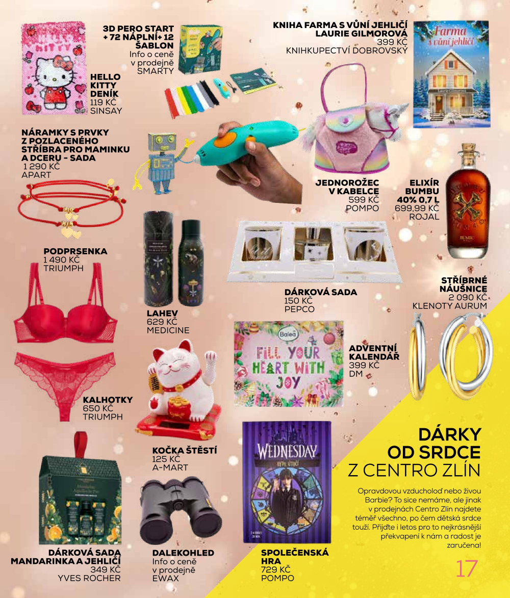 Leták Centro Zlín magazín - strana 17