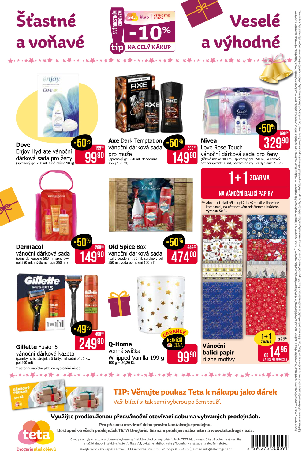 Leták Teta drogerie - Vánoce z Tety - strana 10