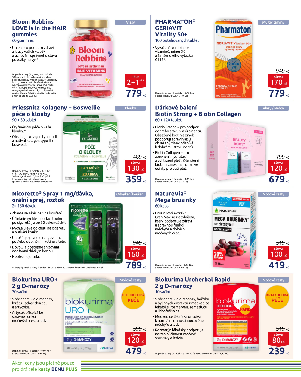 Leták BENU Lékárna leták - strana 13