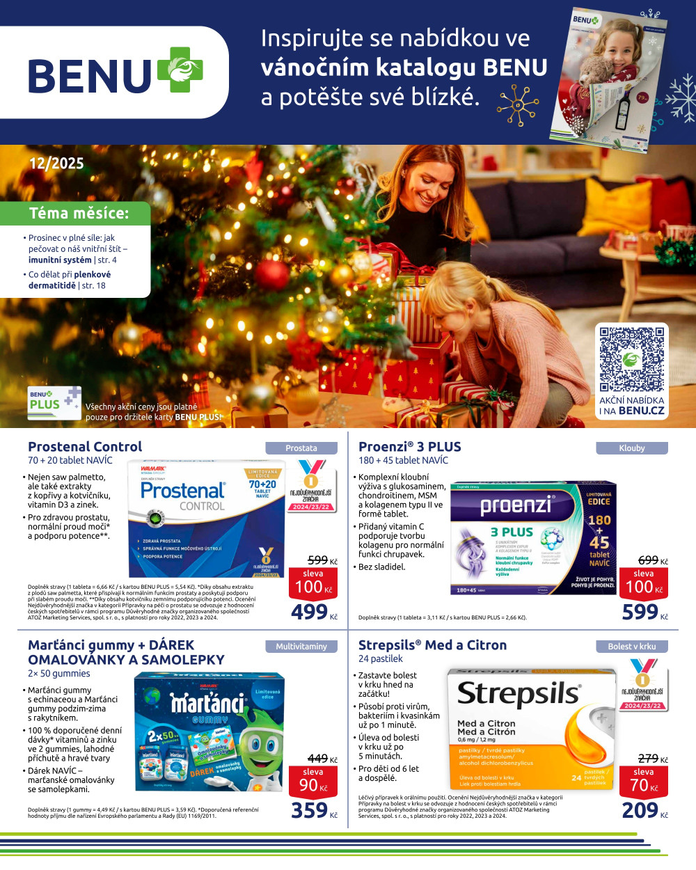 Leták BENU Lékárna leták - strana 1