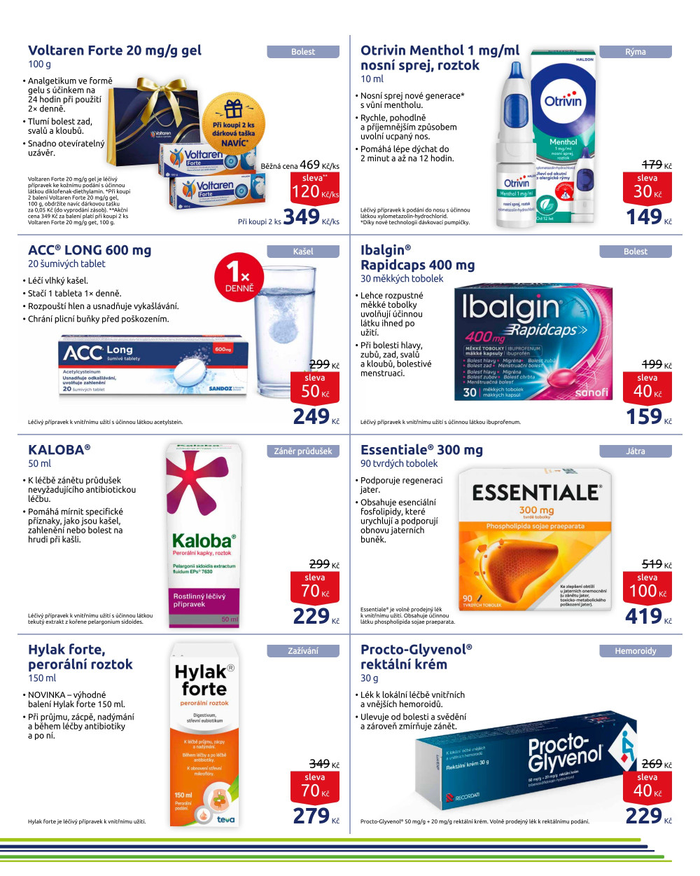 Leták BENU Lékárna leták - strana 3