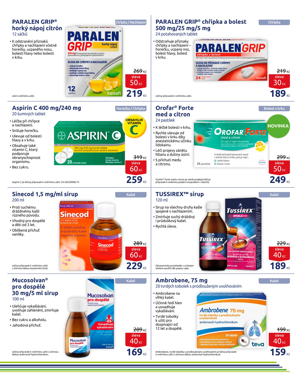Leták BENU Lékárna leták - strana 5