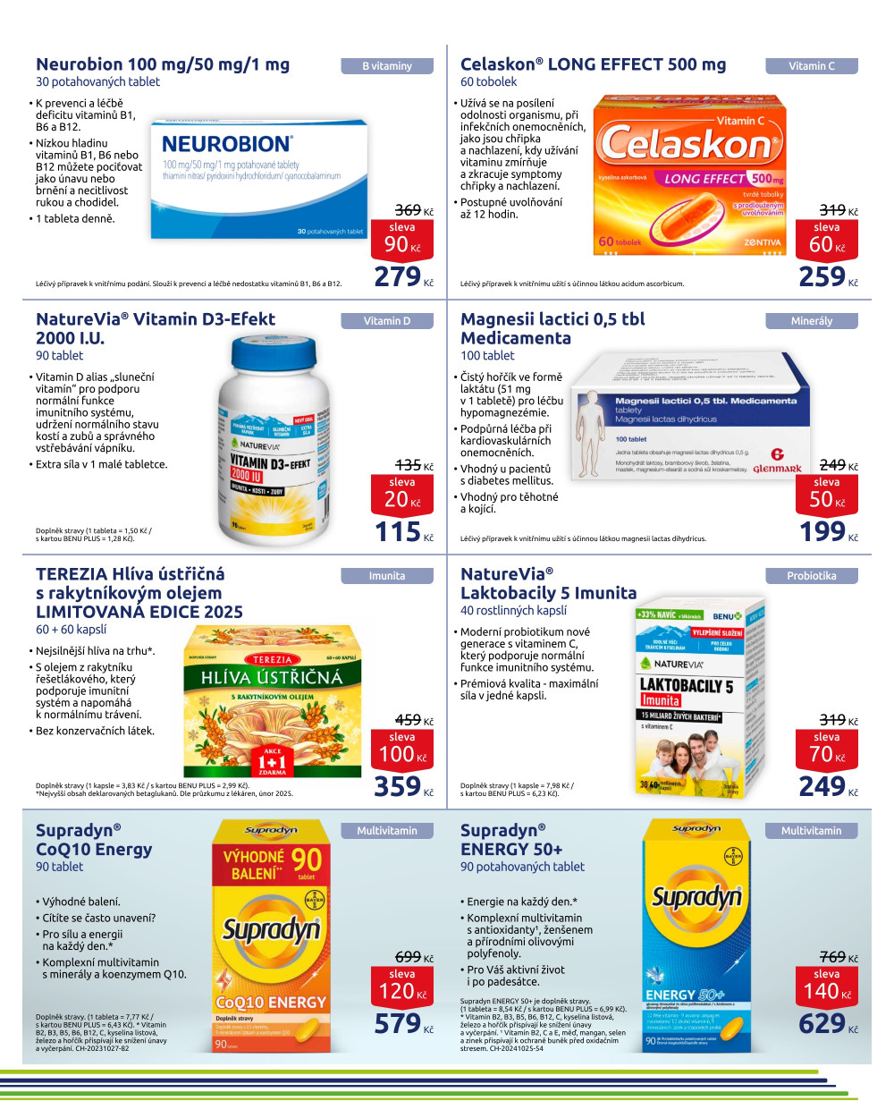 Leták BENU Lékárna leták - strana 7