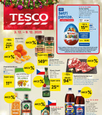 Akční leták Tesco hypermarket 