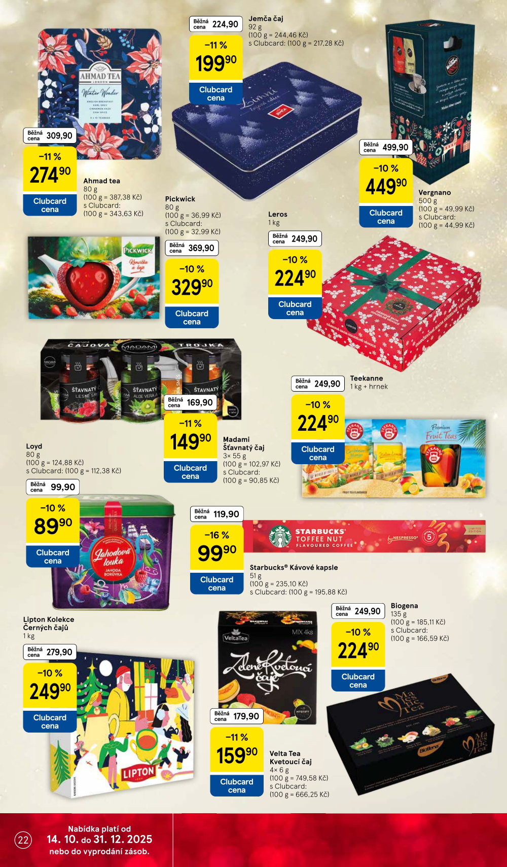 Leták Tesco hypermarket leták - strana 22