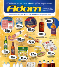 Akční leták ADAM POTRAVINY 