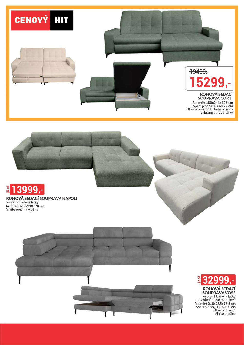 Leták bauMax leták - Objevte svět nábytku - strana 17