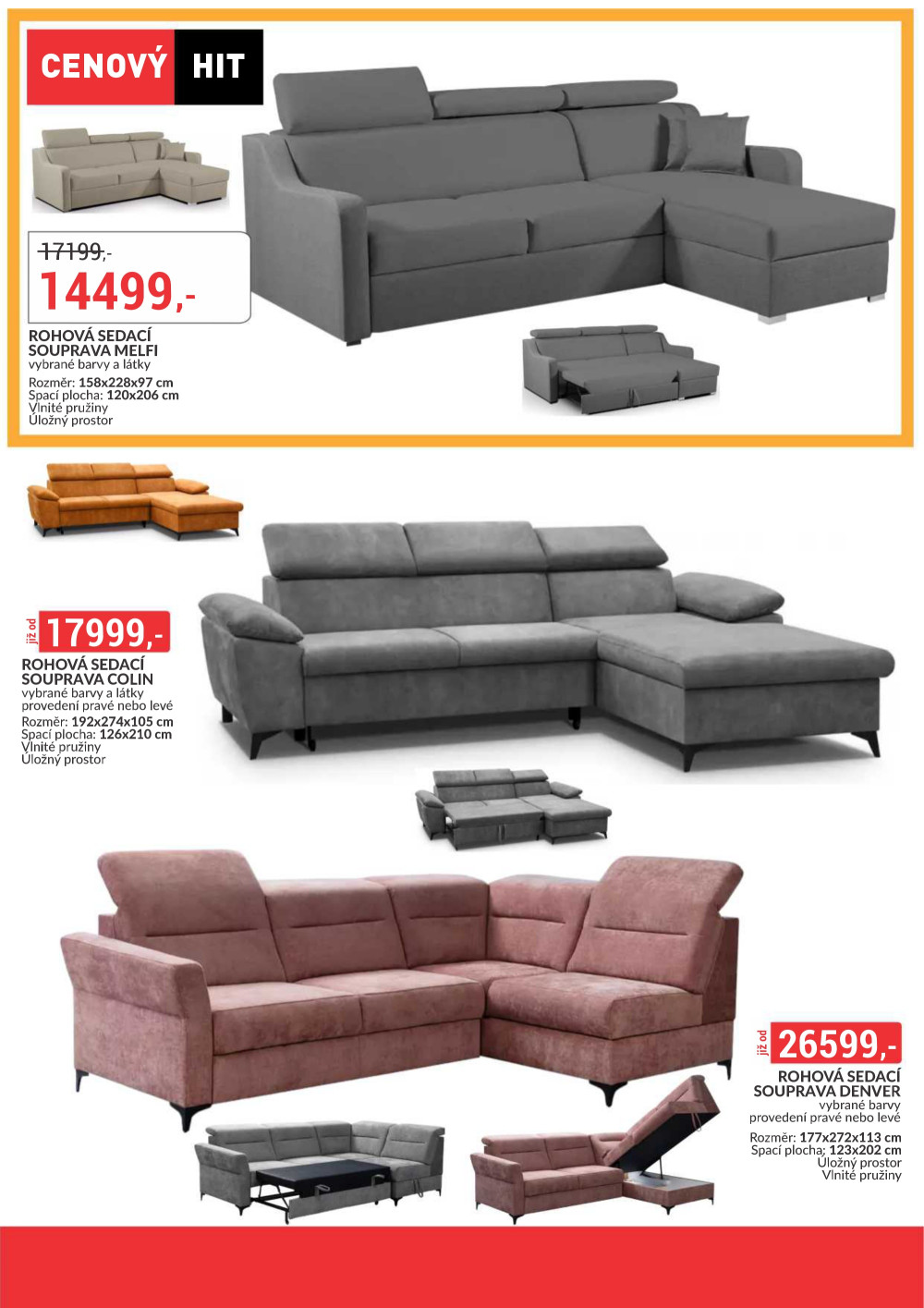 Leták bauMax leták - Objevte svět nábytku - strana 19