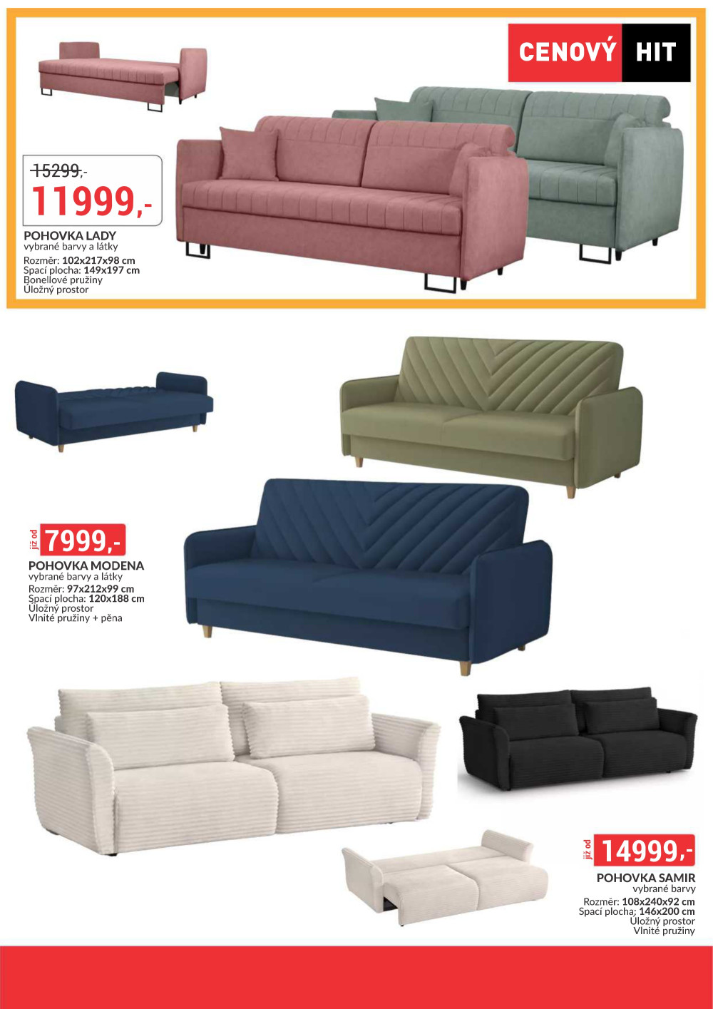 Leták bauMax leták - Objevte svět nábytku - strana 33