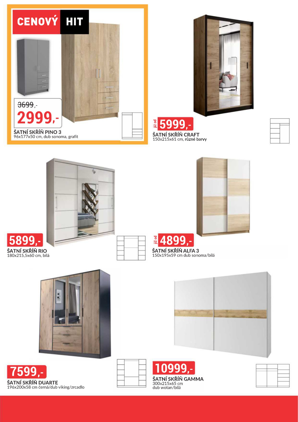 Leták bauMax leták - Objevte svět nábytku - strana 46