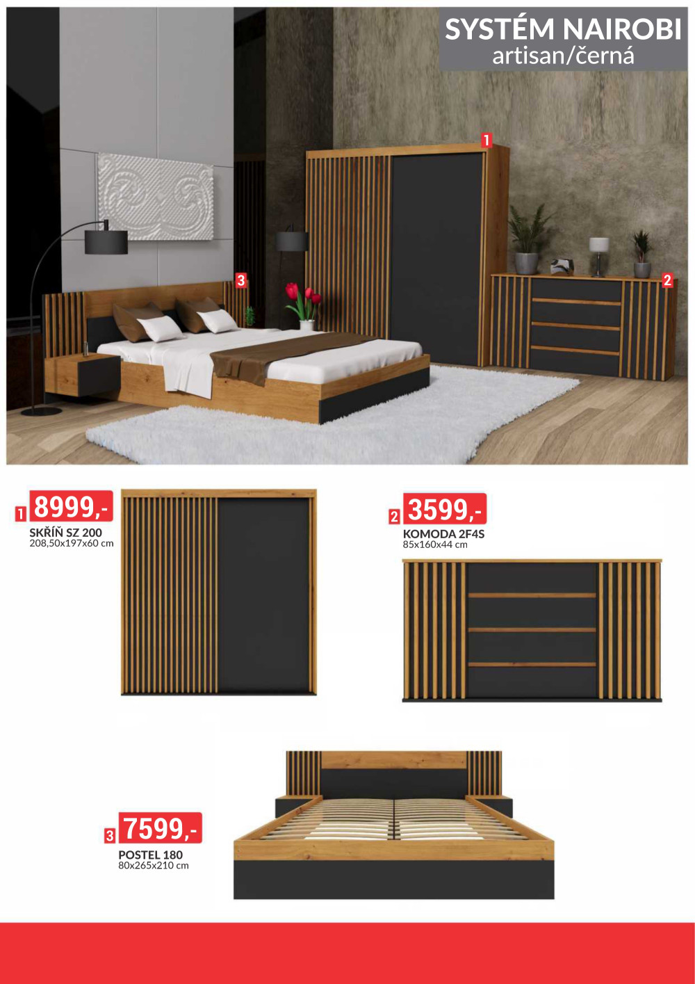 Leták bauMax leták - Objevte svět nábytku - strana 57