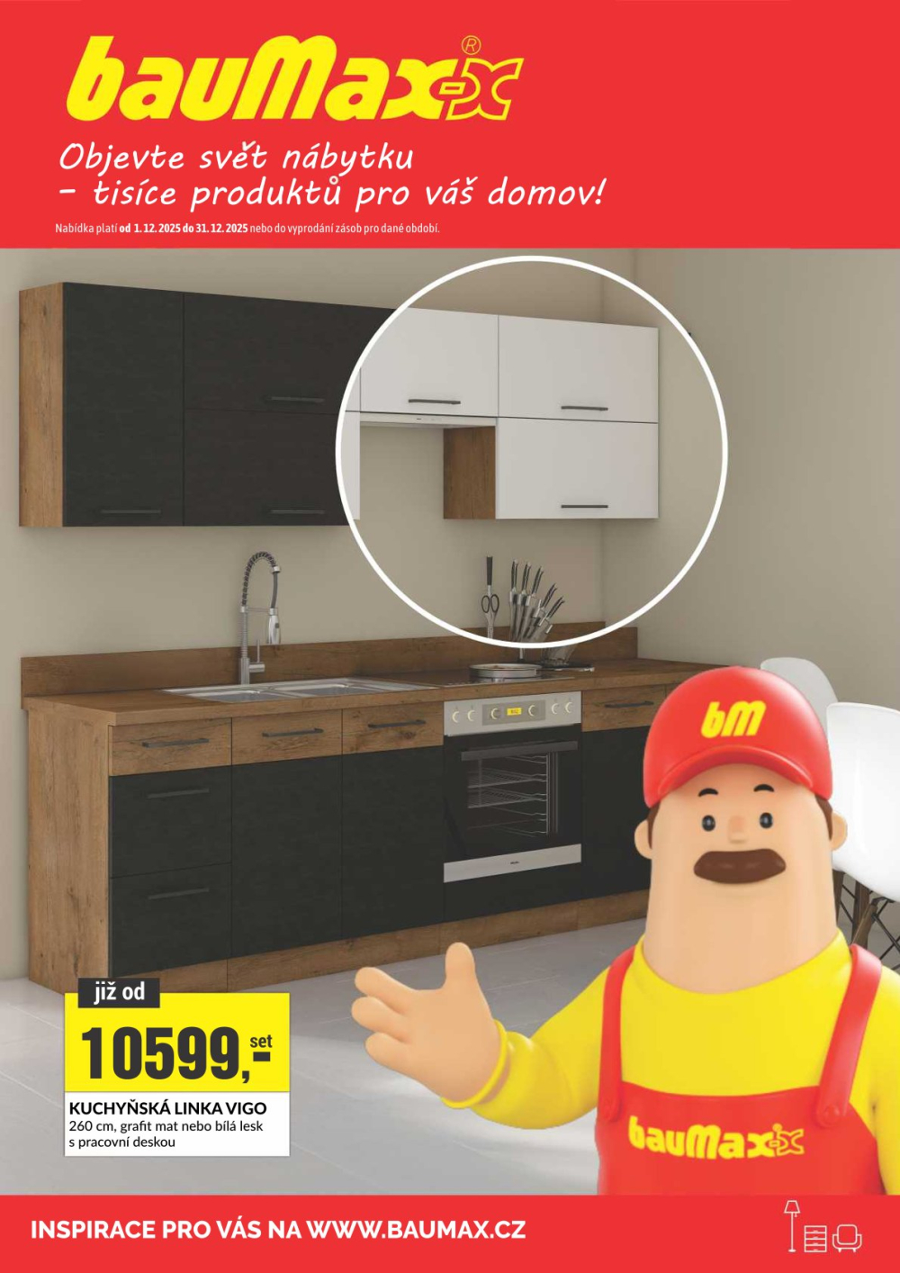 Leták bauMax leták - Objevte svět nábytku - strana 1