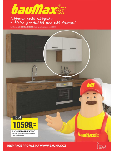 bauMax leták - Objevte svět nábytku