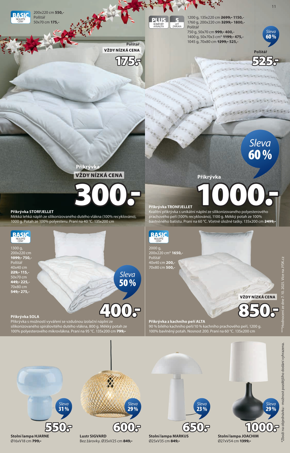 Leták Jysk leták - Skvělá vánoční nabídka - strana 12
