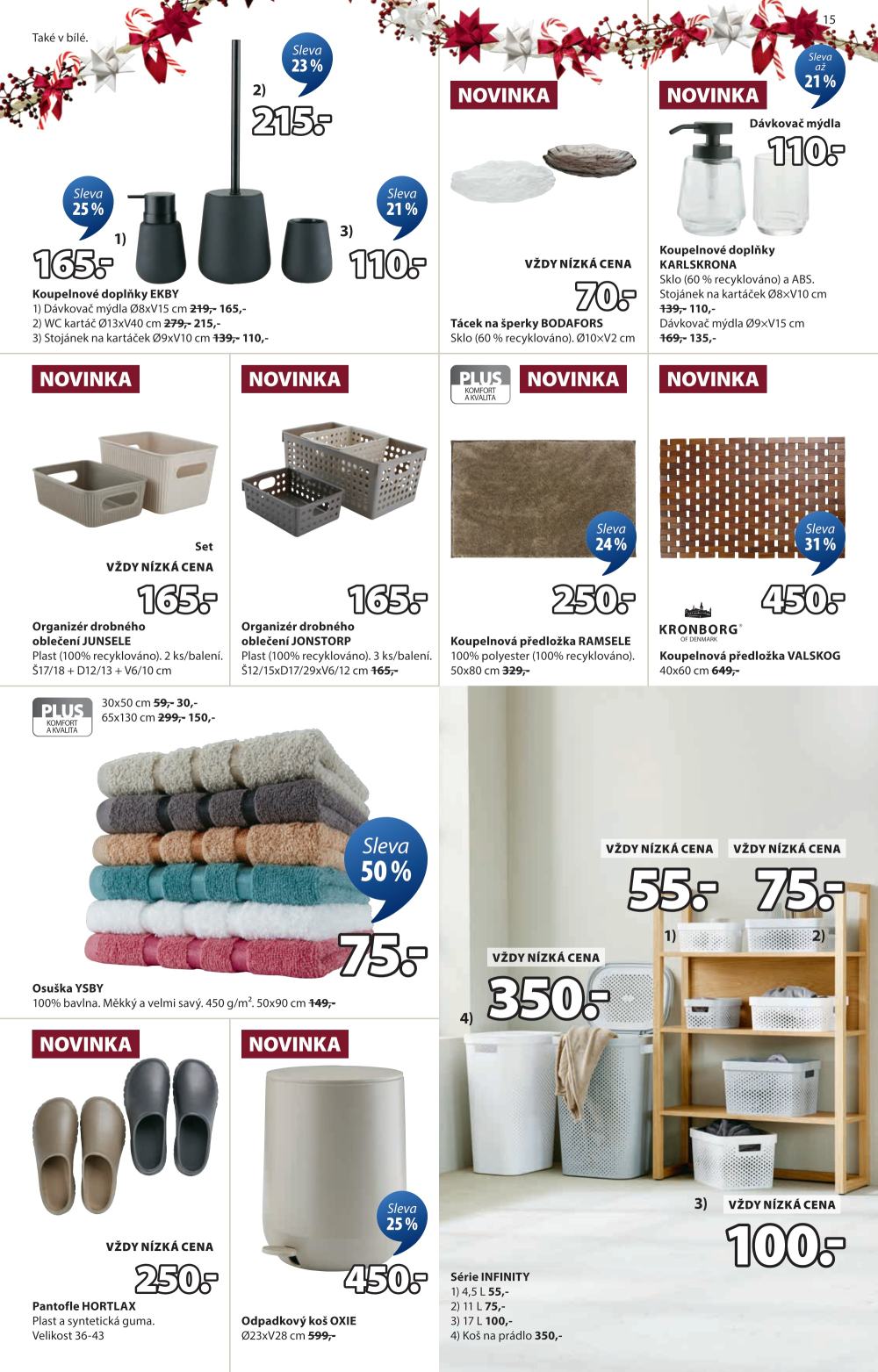 Leták Jysk leták - Skvělá vánoční nabídka - strana 16