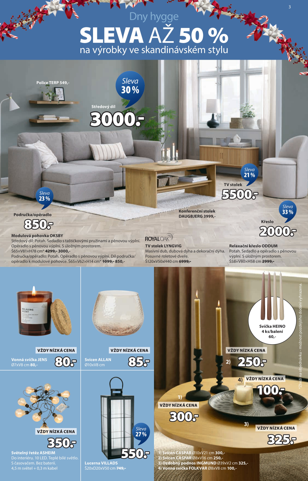Leták Jysk leták - Skvělá vánoční nabídka - strana 4