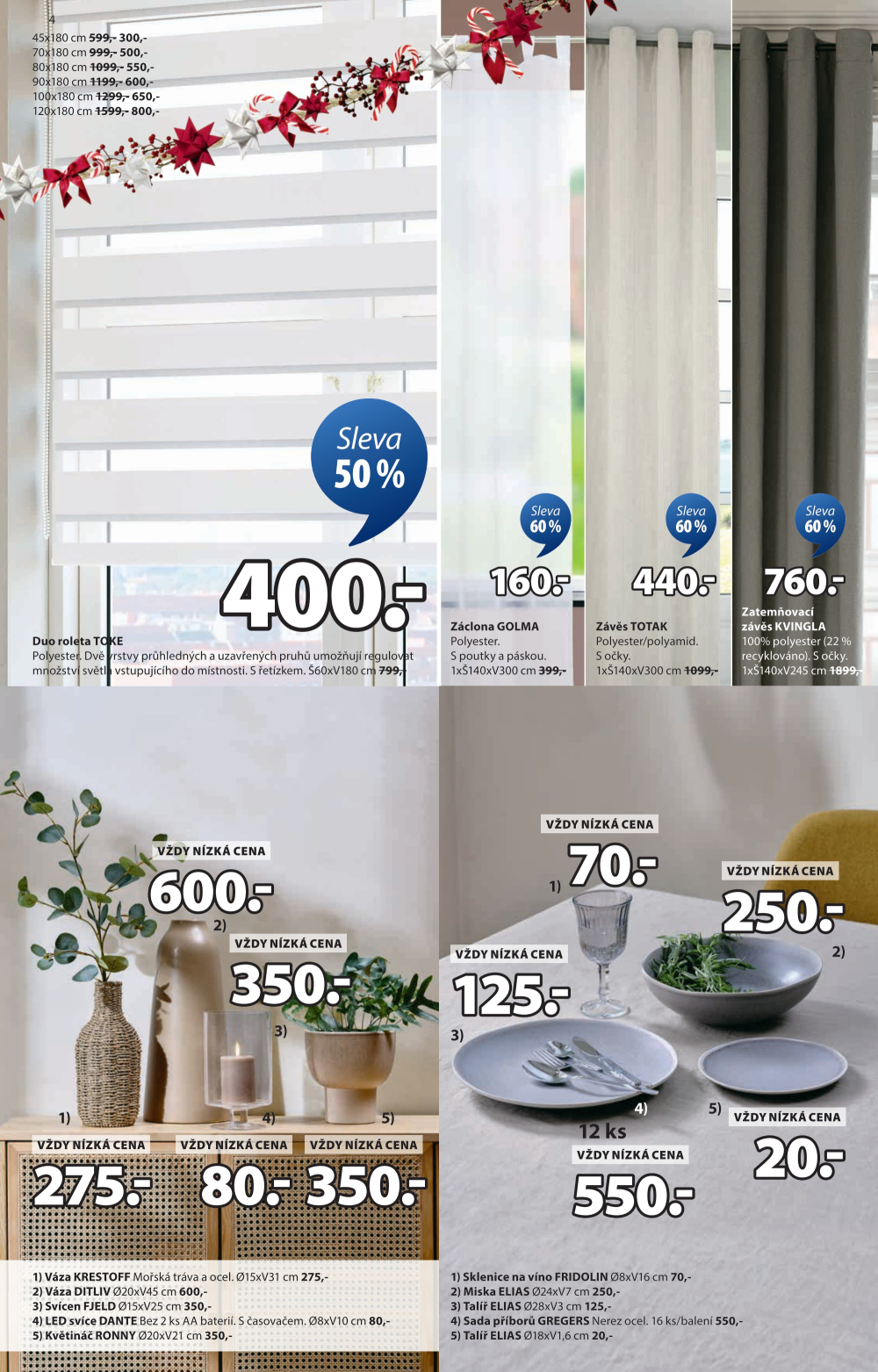 Leták Jysk leták - Skvělá vánoční nabídka - strana 5