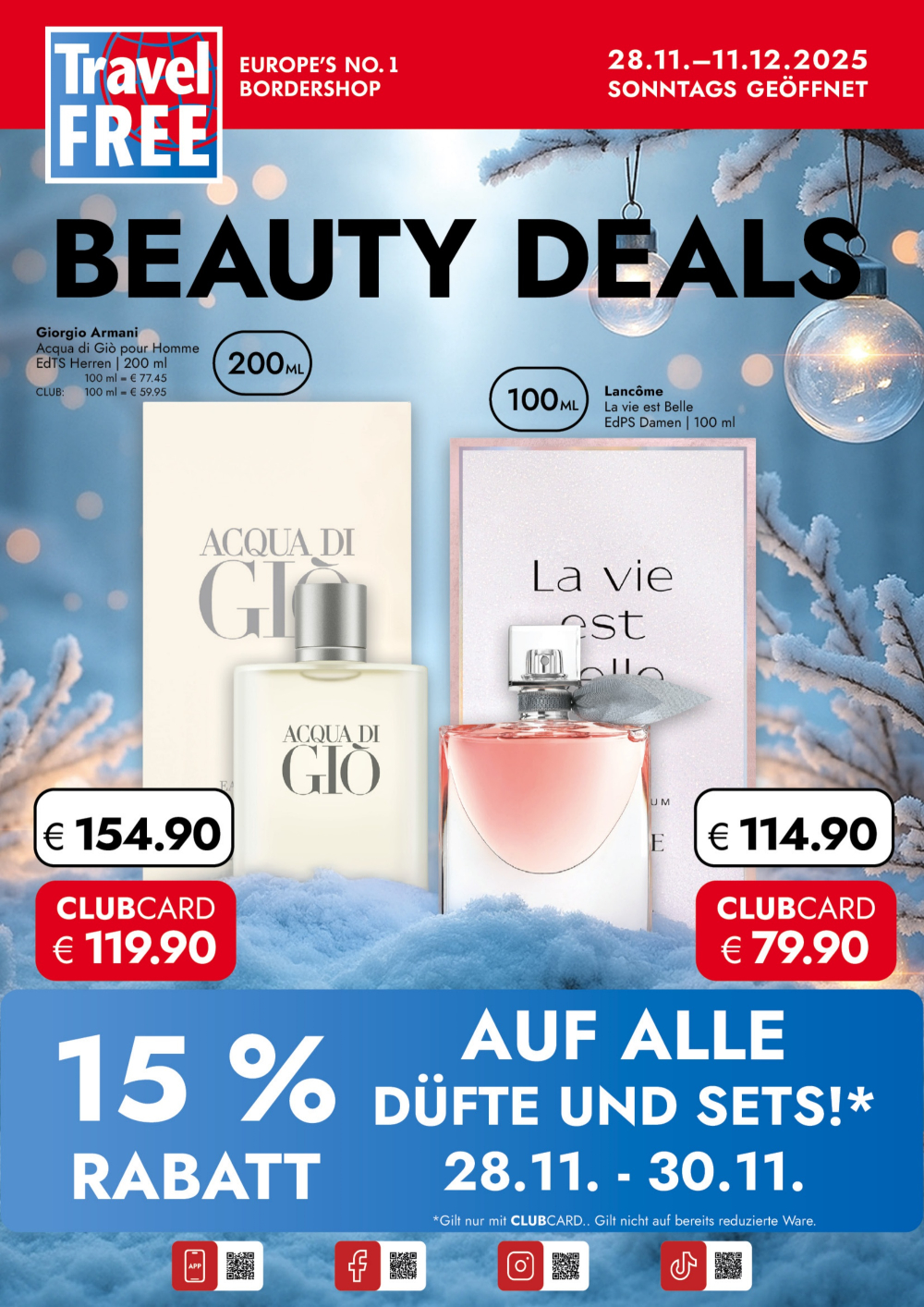 Leták TRAVEL FREE leták - strana 1