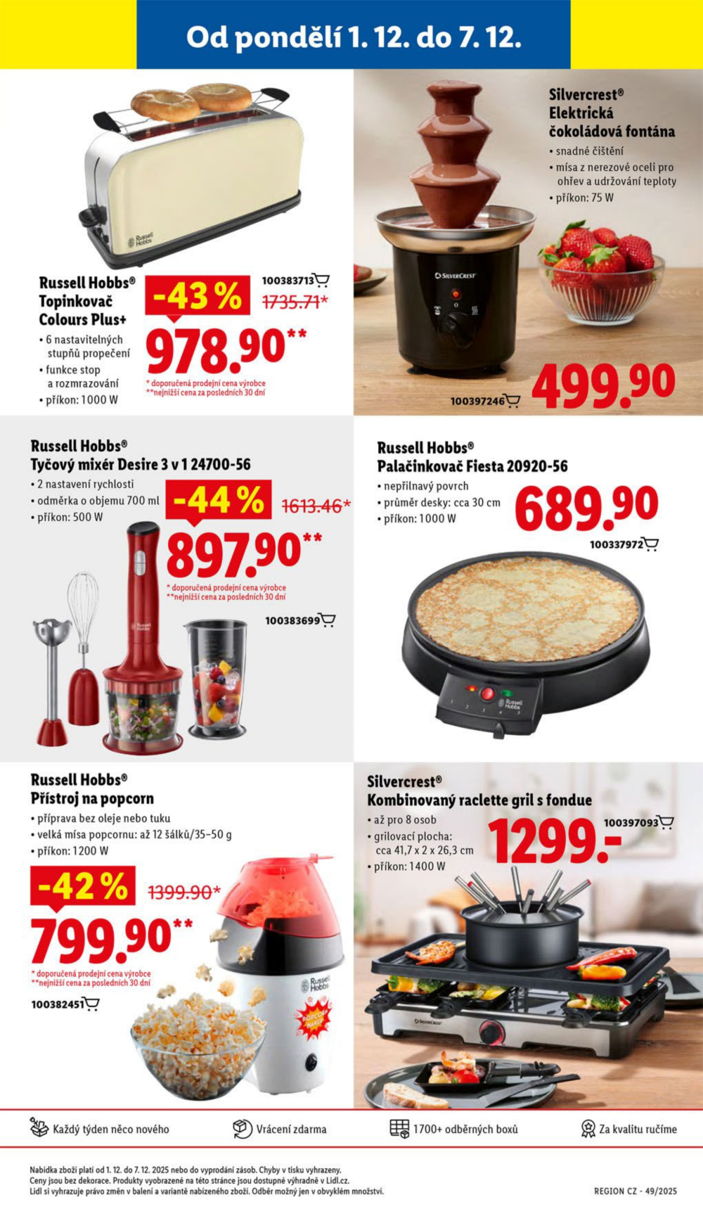 Leták Lidl leták - Nabídka spotřebního zboží - strana 23