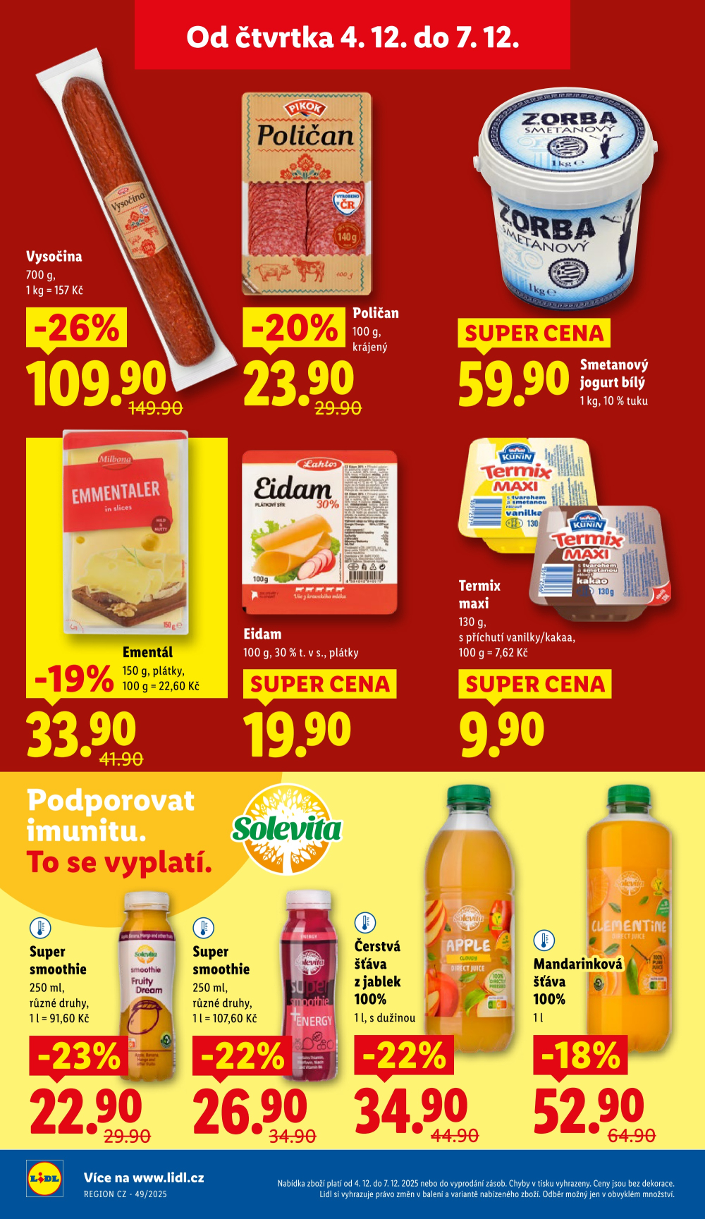 Leták Lidl leták od čtvrtka - strana 18