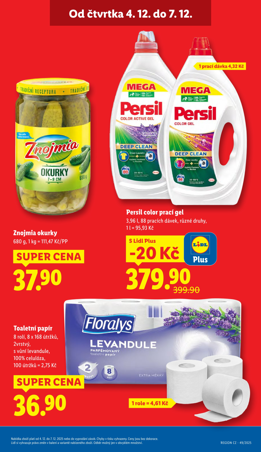 Leták Lidl leták od čtvrtka - strana 3