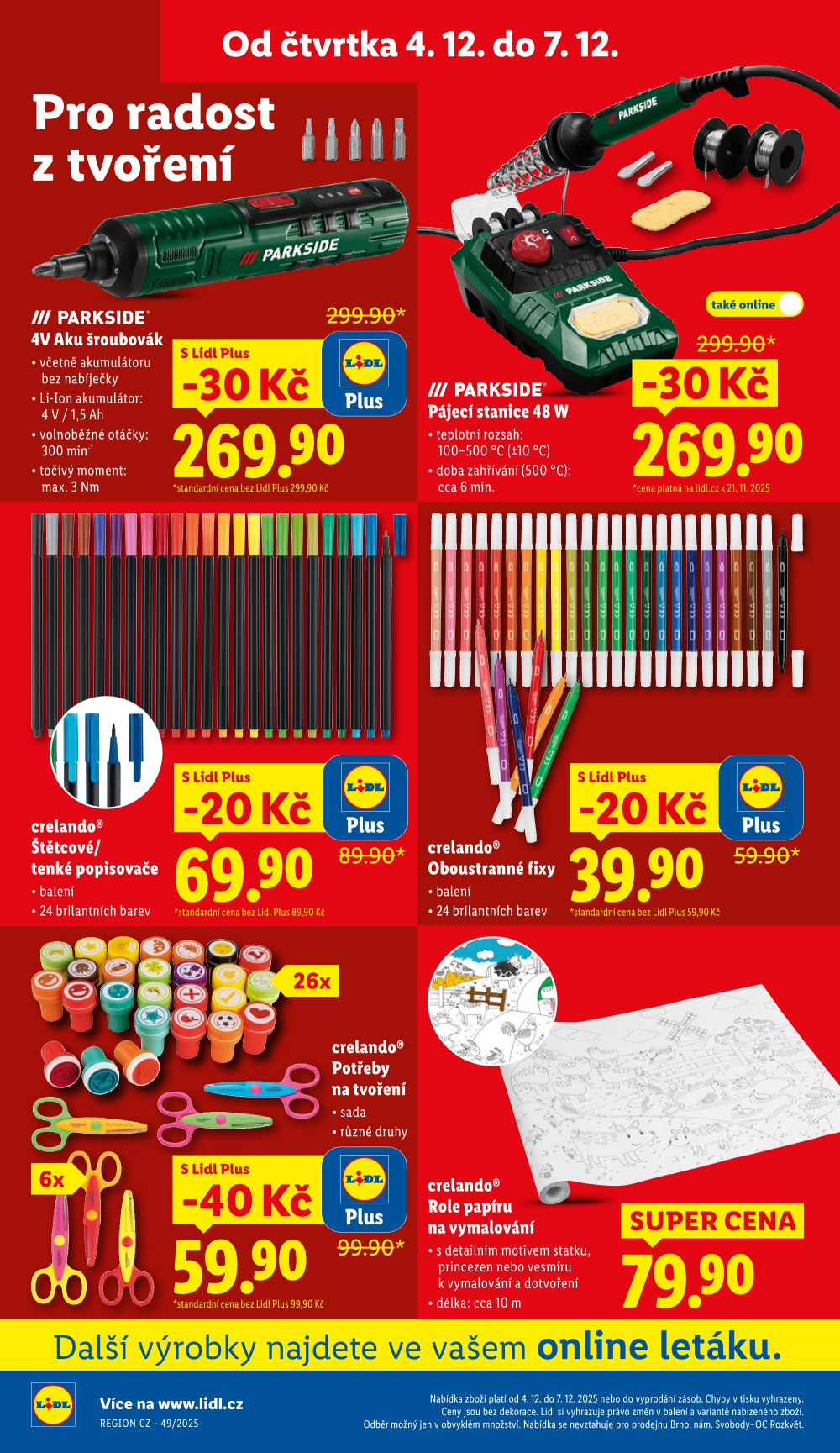 Leták Lidl leták od čtvrtka - strana 44