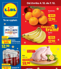 Akční leták Lidl  od čtvrtka