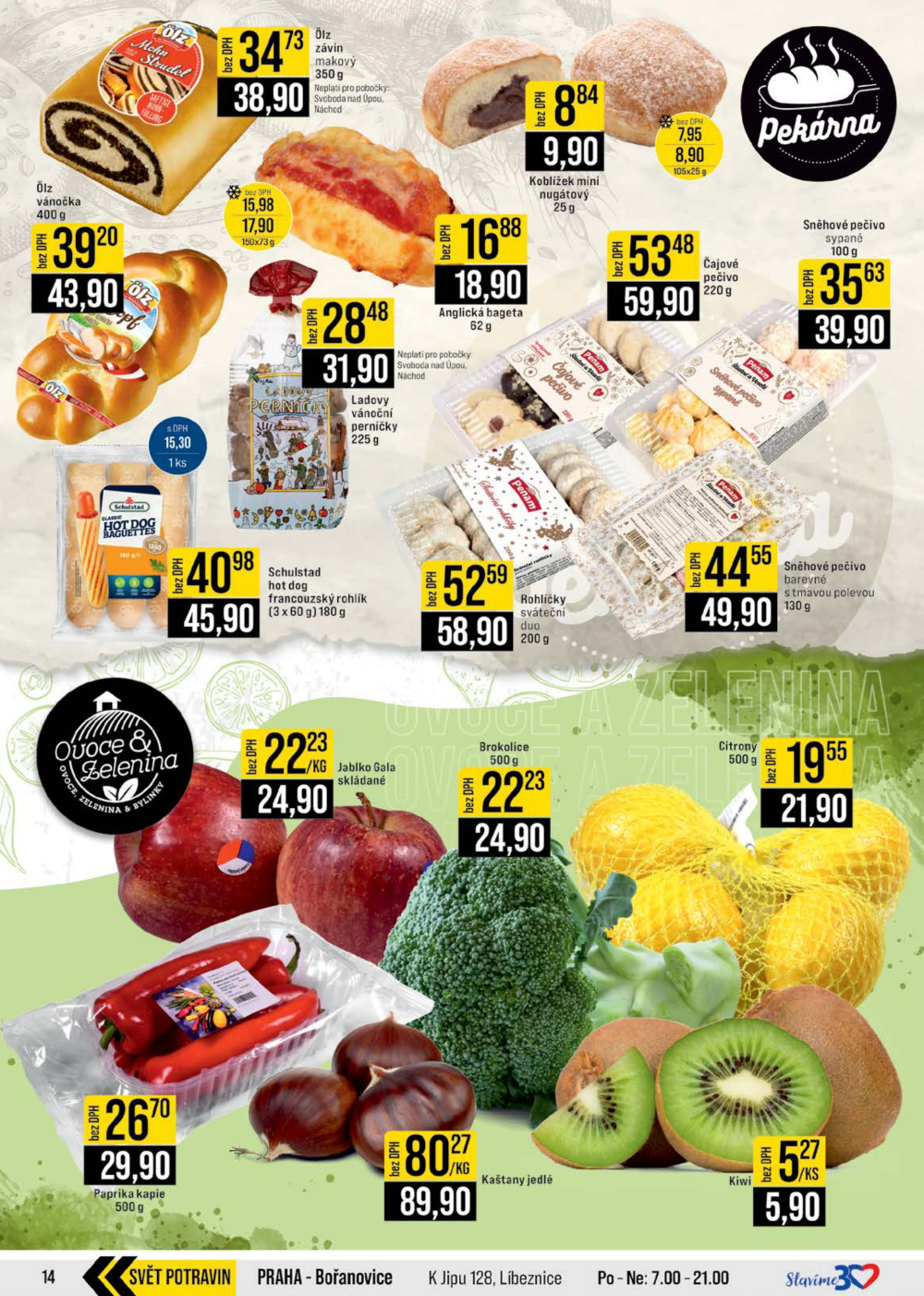 Leták JIP leták CC Cash & Carry - České Budějovice, Most, Náchod, Svoboda nad Úpou, Sušice - strana 14