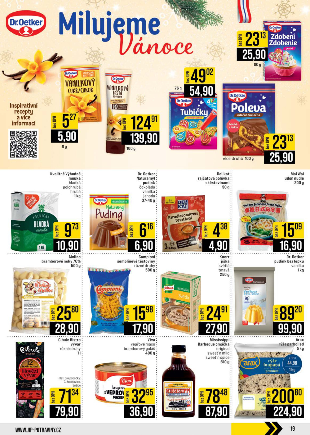 Leták JIP leták CC Cash & Carry - České Budějovice, Most, Náchod, Svoboda nad Úpou, Sušice - strana 19