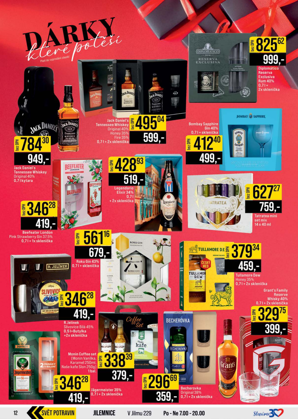 Leták JIP leták CC Cash & Carry - Brno, Ostrava, Praha, Polička, Olomouc, Karlovy Vary, Zlín, Jilemnice, Pardubice - strana 12