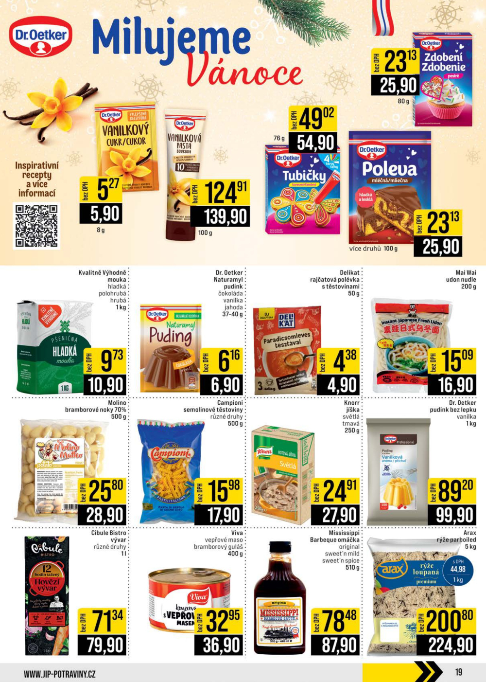 Leták JIP leták CC Cash & Carry - Brno, Ostrava, Praha, Polička, Olomouc, Karlovy Vary, Zlín, Jilemnice, Pardubice - strana 19