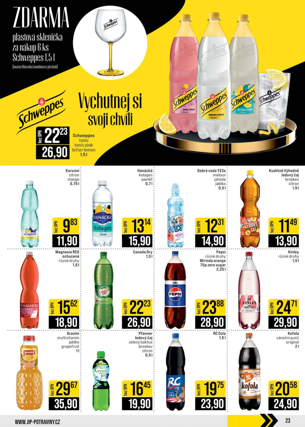 Leták JIP leták CC Cash & Carry - Brno, Ostrava, Praha, Polička, Olomouc, Karlovy Vary, Zlín, Jilemnice, Pardubice - strana 23