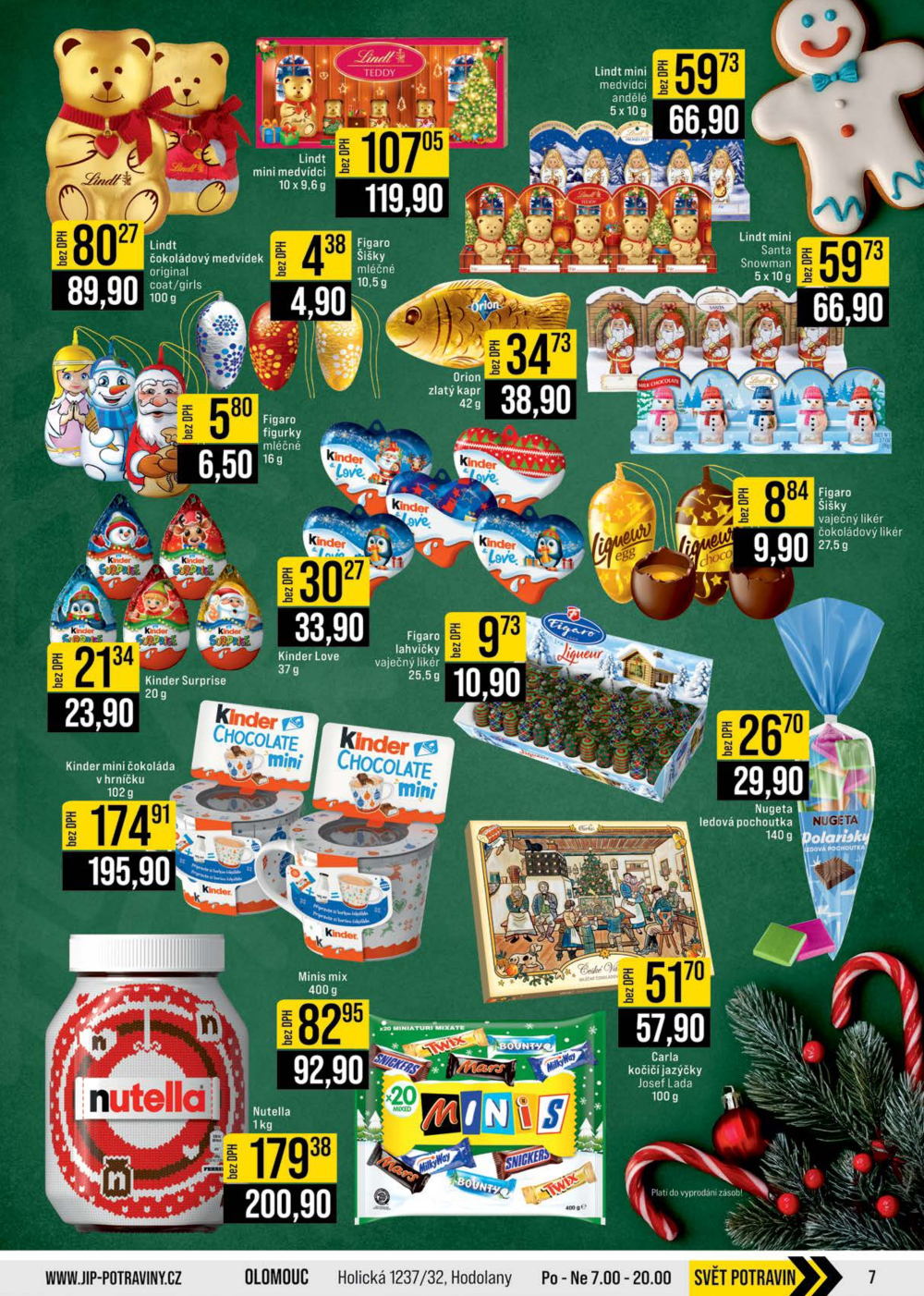 Leták JIP leták CC Cash & Carry - Brno, Ostrava, Praha, Polička, Olomouc, Karlovy Vary, Zlín, Jilemnice, Pardubice - strana 7