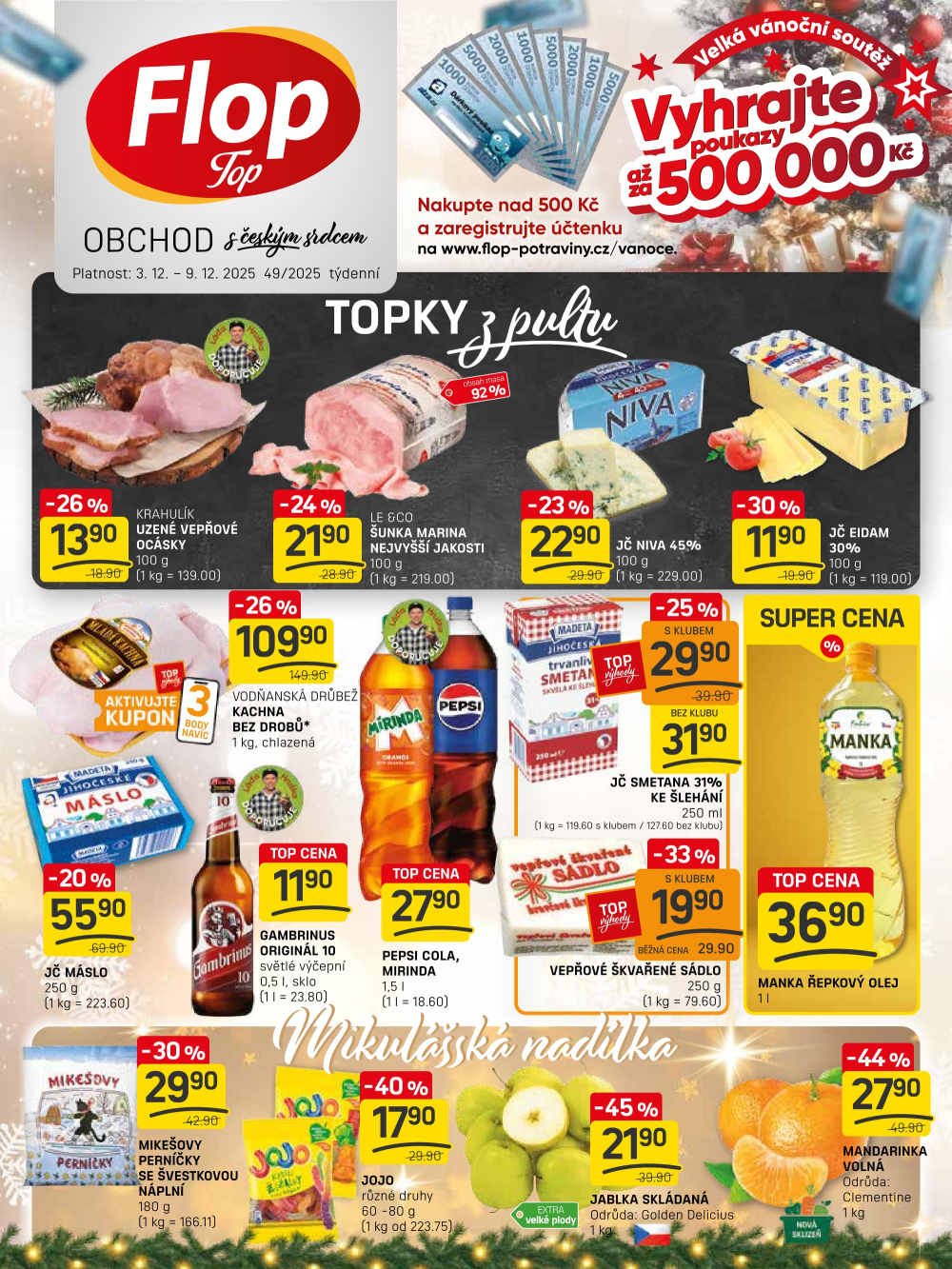 Leták FLOP Top leták - strana 1