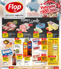 Akční leták FLOP Top 
