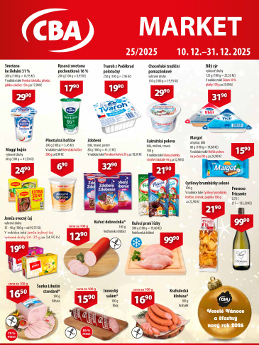 CBA Market leták