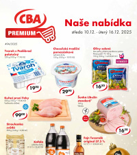 Akční leták CBA Premium 