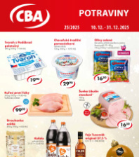 Akční leták CBA Potraviny 