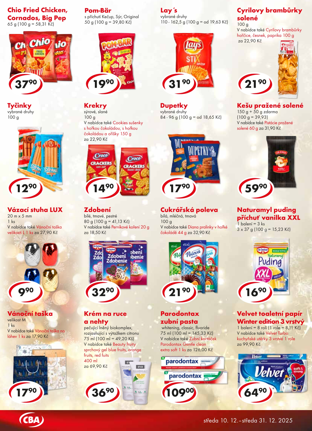 Leták CBA Potraviny leták - strana 5