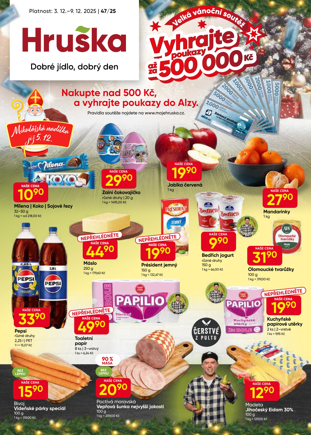 Leták Hruška leták - strana 1