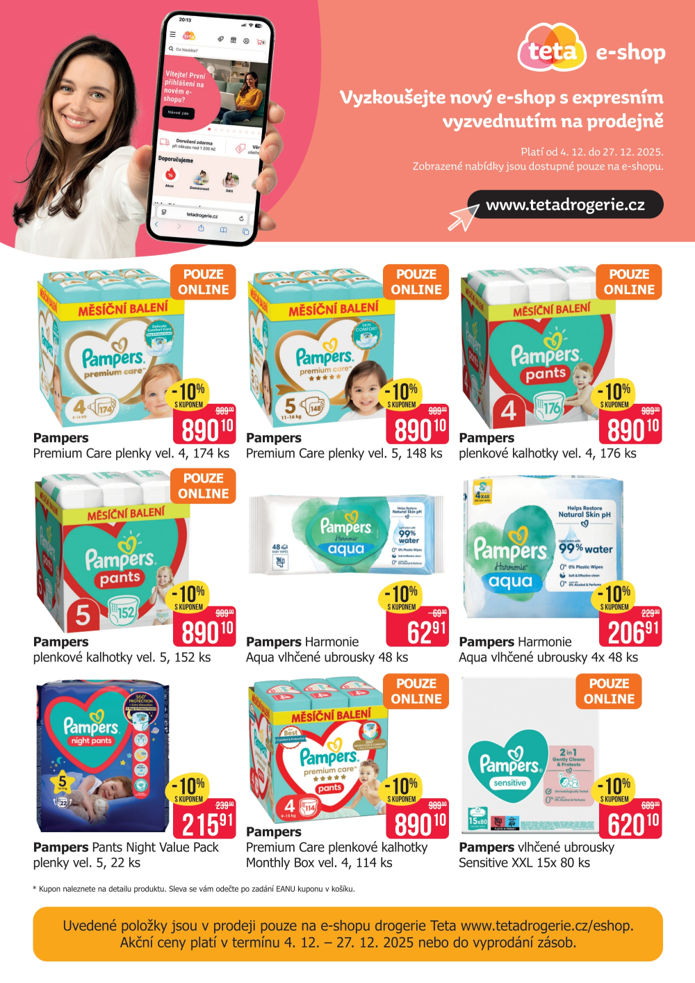 Leták Teta drogerie - Speciální nabídka e-shop - strana 3