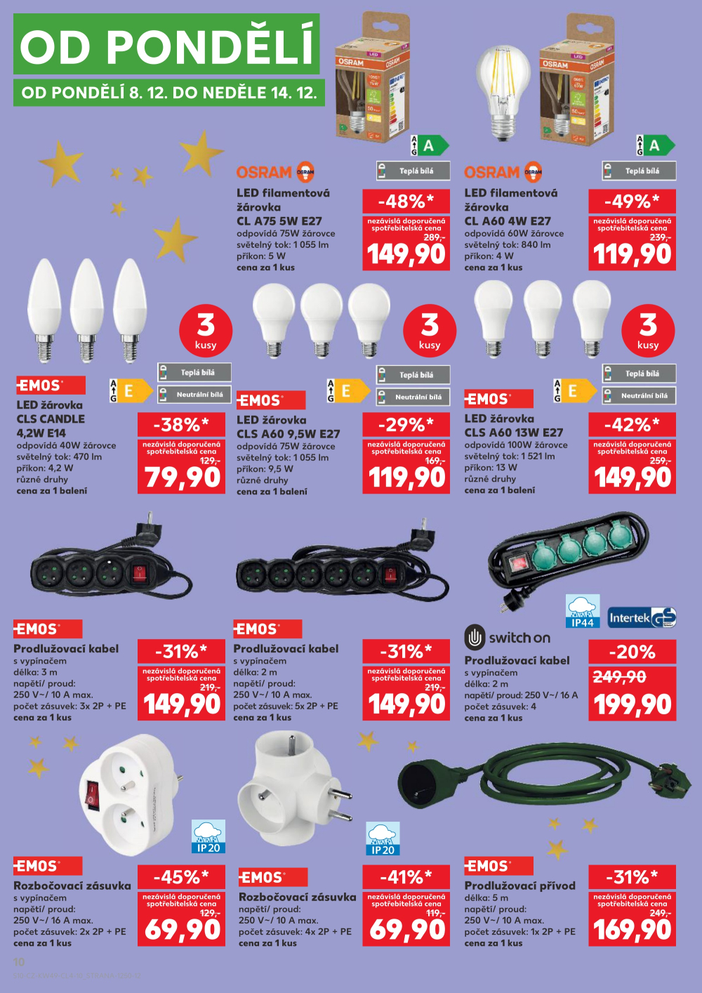 Leták Kaufland leták - Spotřební zboží - strana 10