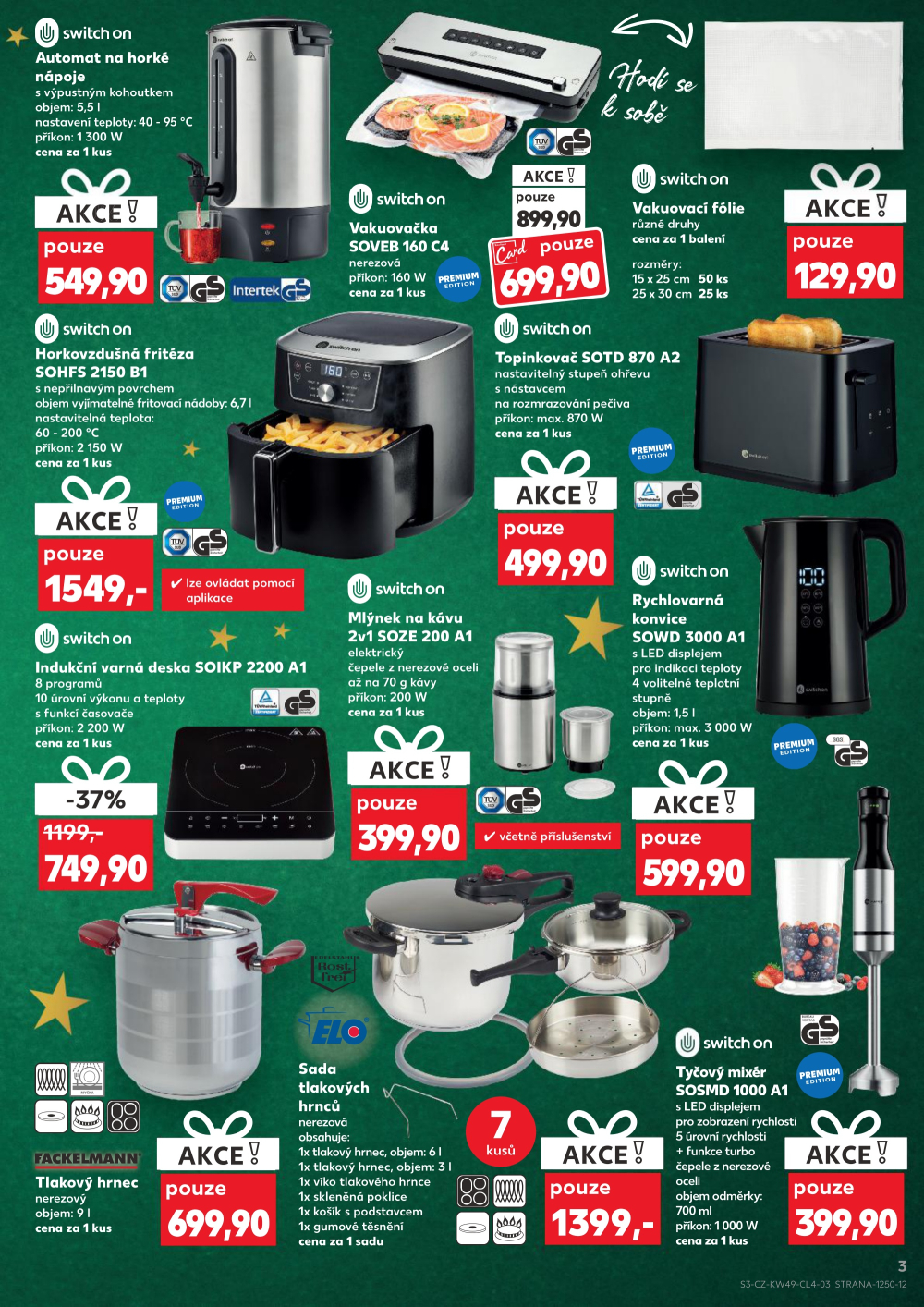 Leták Kaufland leták - Spotřební zboží - strana 3