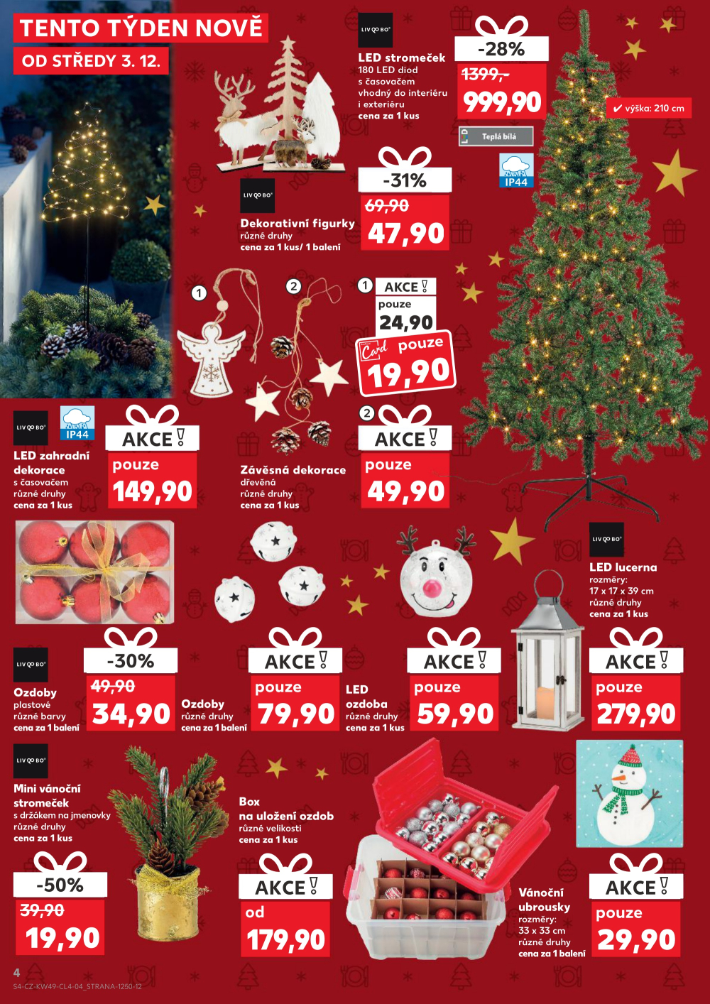 Leták Kaufland leták - Spotřební zboží - strana 4