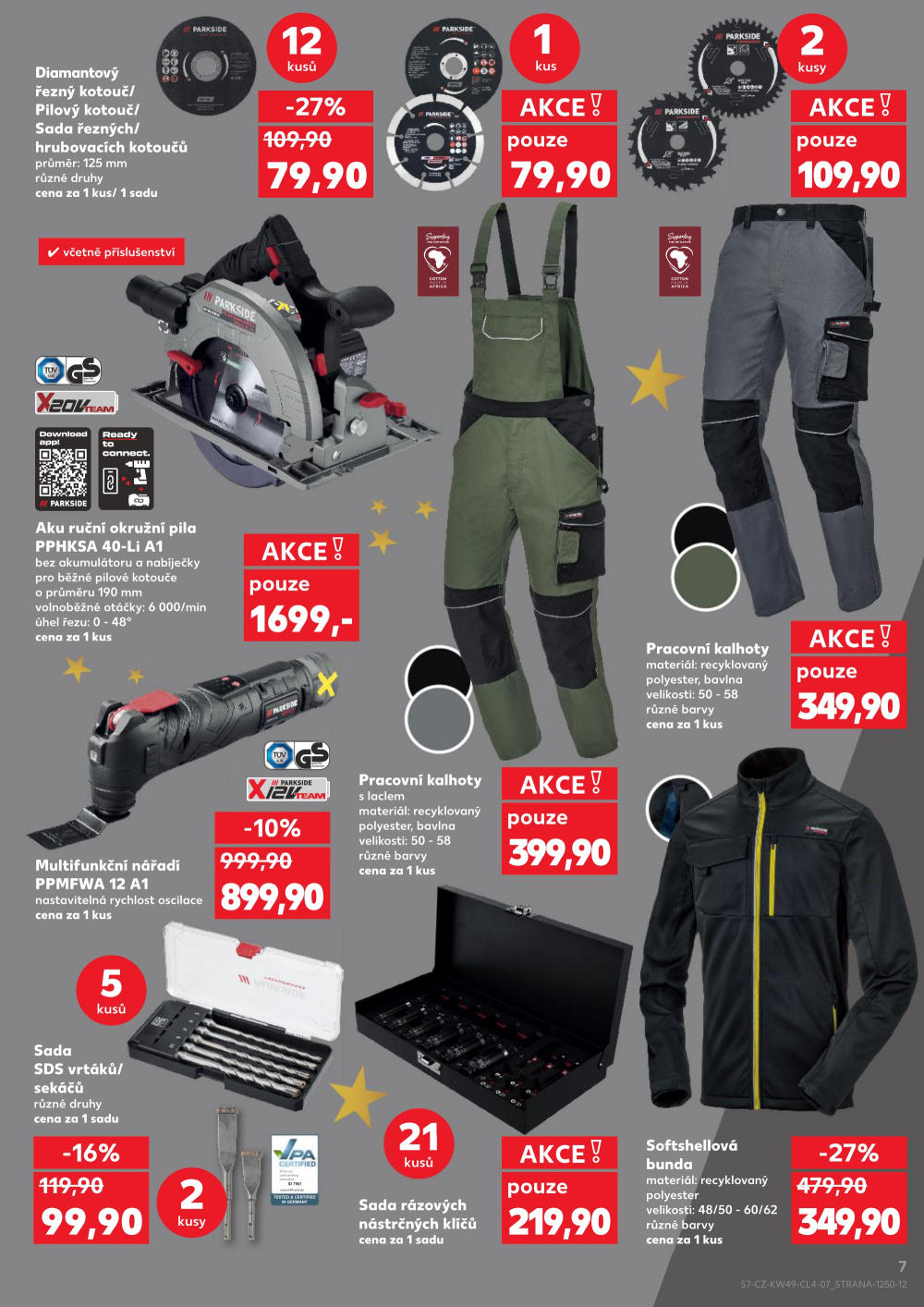 Leták Kaufland leták - Spotřební zboží - strana 7