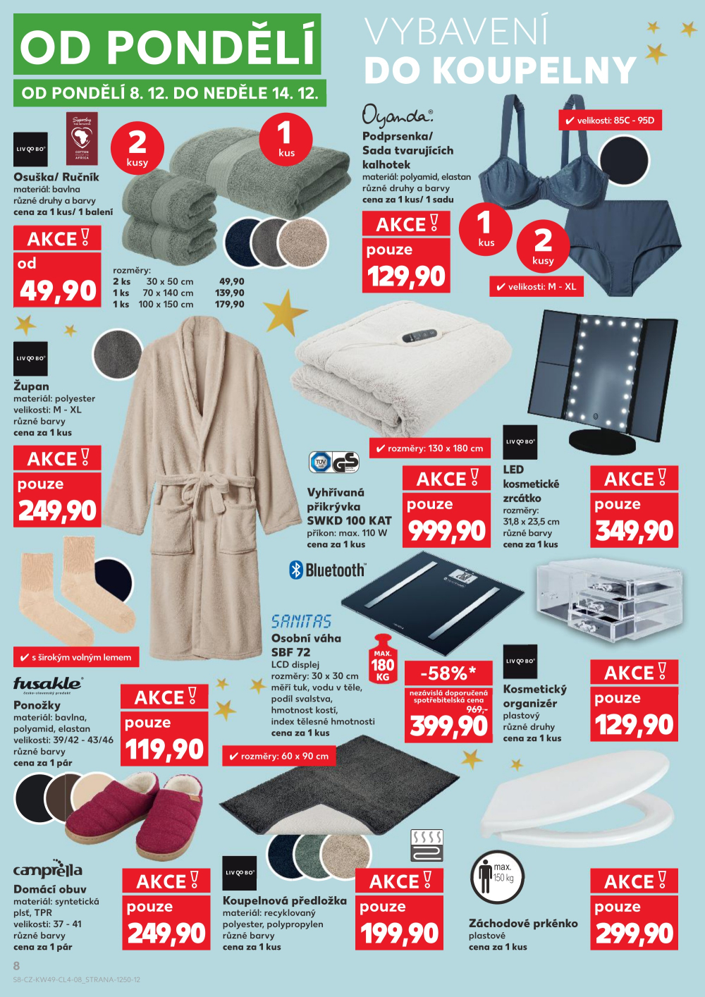 Leták Kaufland leták - Spotřební zboží - strana 8