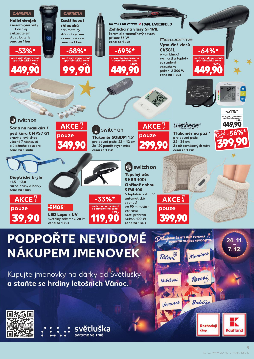 Leták Kaufland leták - Spotřební zboží - strana 9