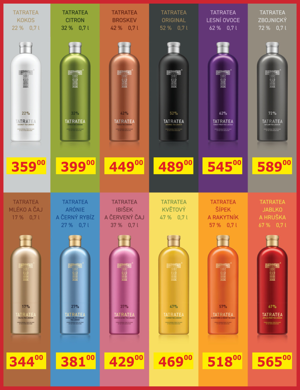 Leták BENE NÁPOJE leták - strana 19