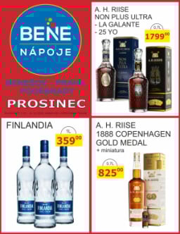 BENE NÁPOJE leták