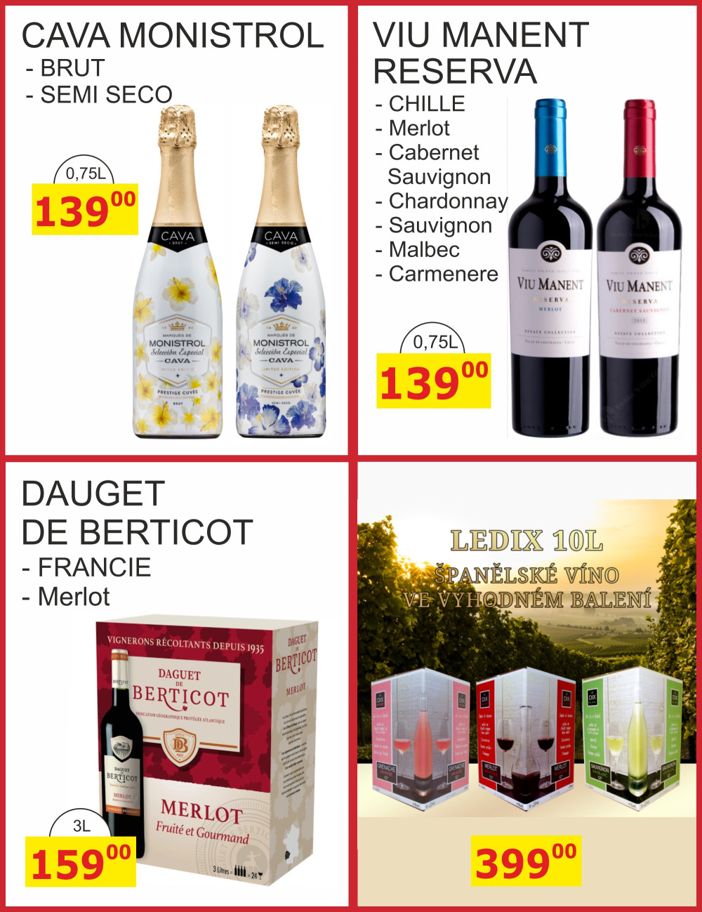 Leták BENE NÁPOJE leták - strana 32